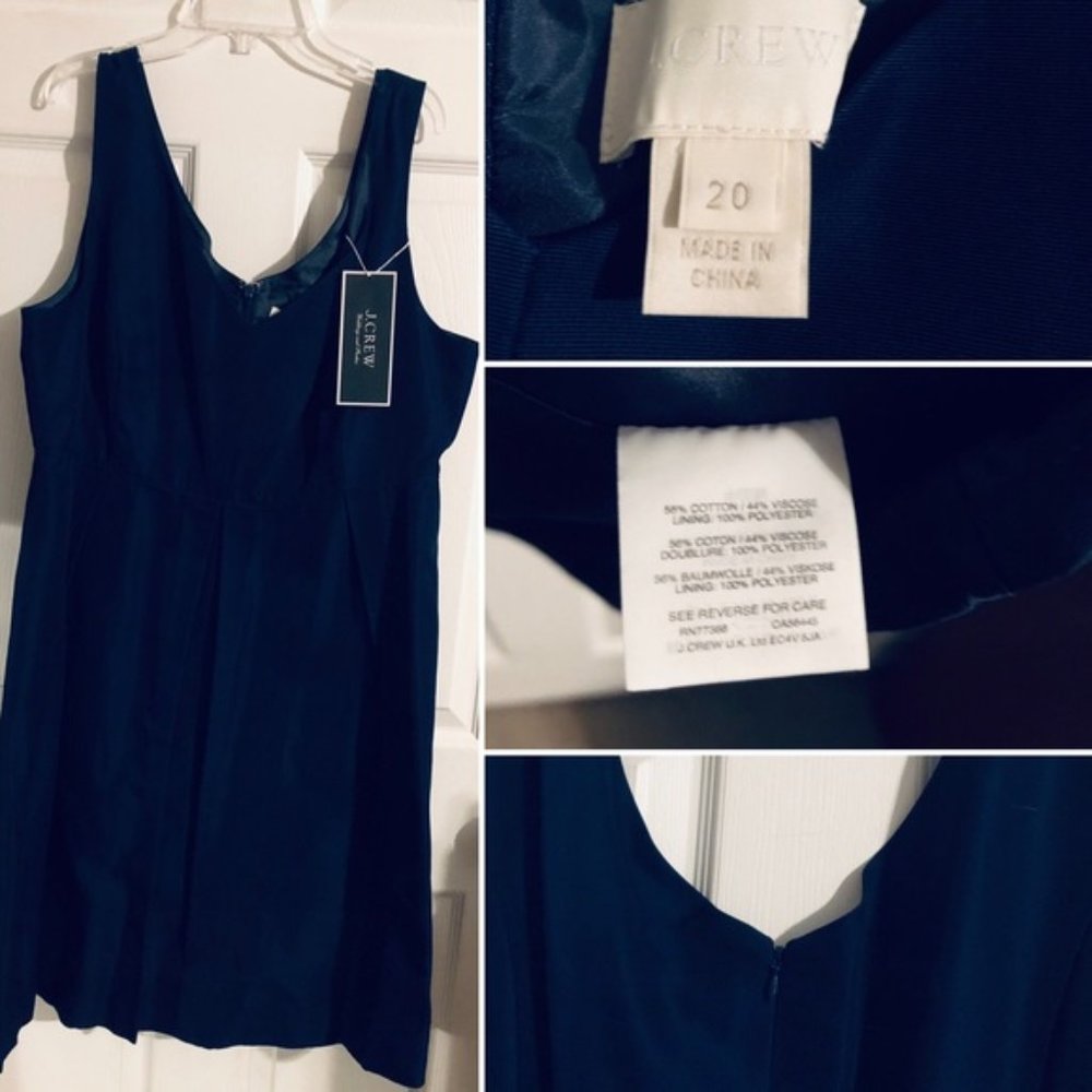 J. Crew Kami Classic Faille Dress